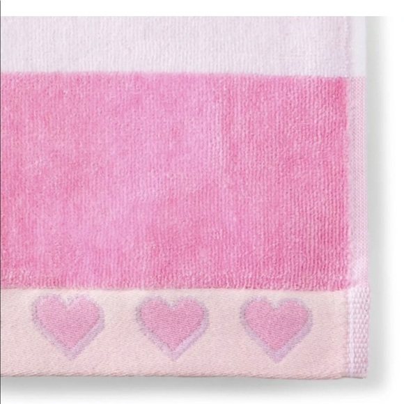 NWT Stoney Clover X Target Pink Heart Towel - Picture 2 of 4
